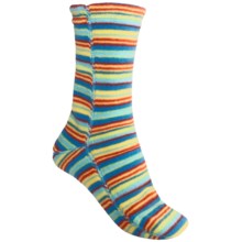 Acorn Versa Socks - Fleece (For Women) in Primary Stripe - Closeouts