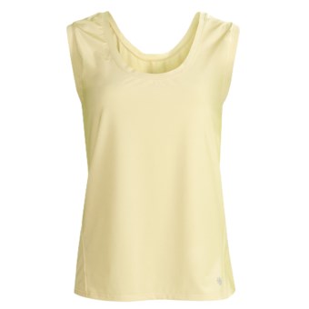 Active Shirt - Sleeveless (For Women) in Yellow