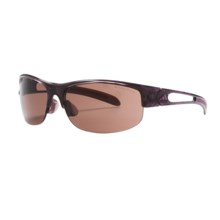 Adidas Adilibria Half-Rim Sunglasses - Large in Shiny Berry/Lst Active Antifog - Closeouts