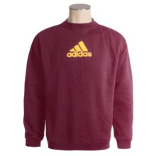 Adidas Fleece Sweatshirt (For Men and Women) in Maroon - Closeouts