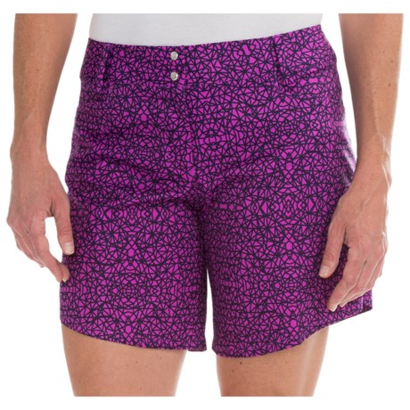 adidas golf Advance Deco Print Shorts (For Women)