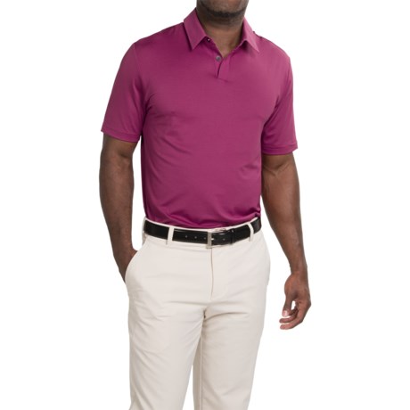 adidas golf UV Elements Tonal Stripe Polo Shirt UPF 50+, Short Sleeve (For Men)