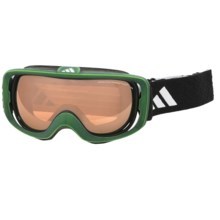 Adidas ID2 Pure Snowsport Goggles in Green Washed/Lst Bright Mirror - Closeouts