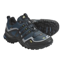 Adidas Outdoor Terrex Fast X FM Gore-Tex® Trail Shoes - Waterproof (For Women) in Sharp Blue/Black/Shift Grey - Closeouts