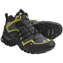 Adidas Outdoor Terrex Fast X FM Mid Gore-Tex® Hiking Boots - Waterproof (For Men) in Mid Cinder/Black/Seaweed - Closeouts