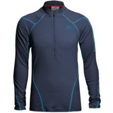 Adidas Outdoor Terrex Swift Pullover - Zip Neck (For Men) in Solid Blue - Closeouts