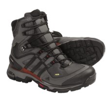 Adidas Outdoor Terrex Trek FM Gore-Tex® Hiking Boots - Waterproof (For Men) in Solid Grey/Black/Sharp Orange - Closeouts