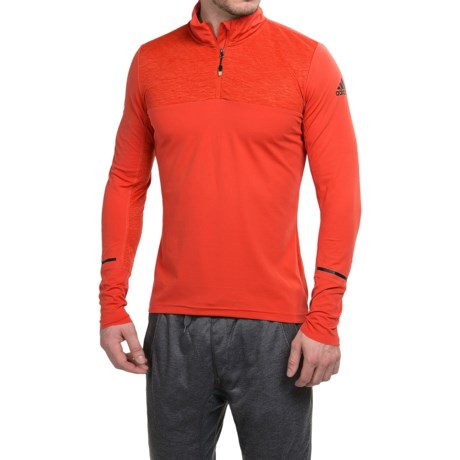 adidas Xperior Active Shirt Zip Neck, Long Sleeve (For Men)
