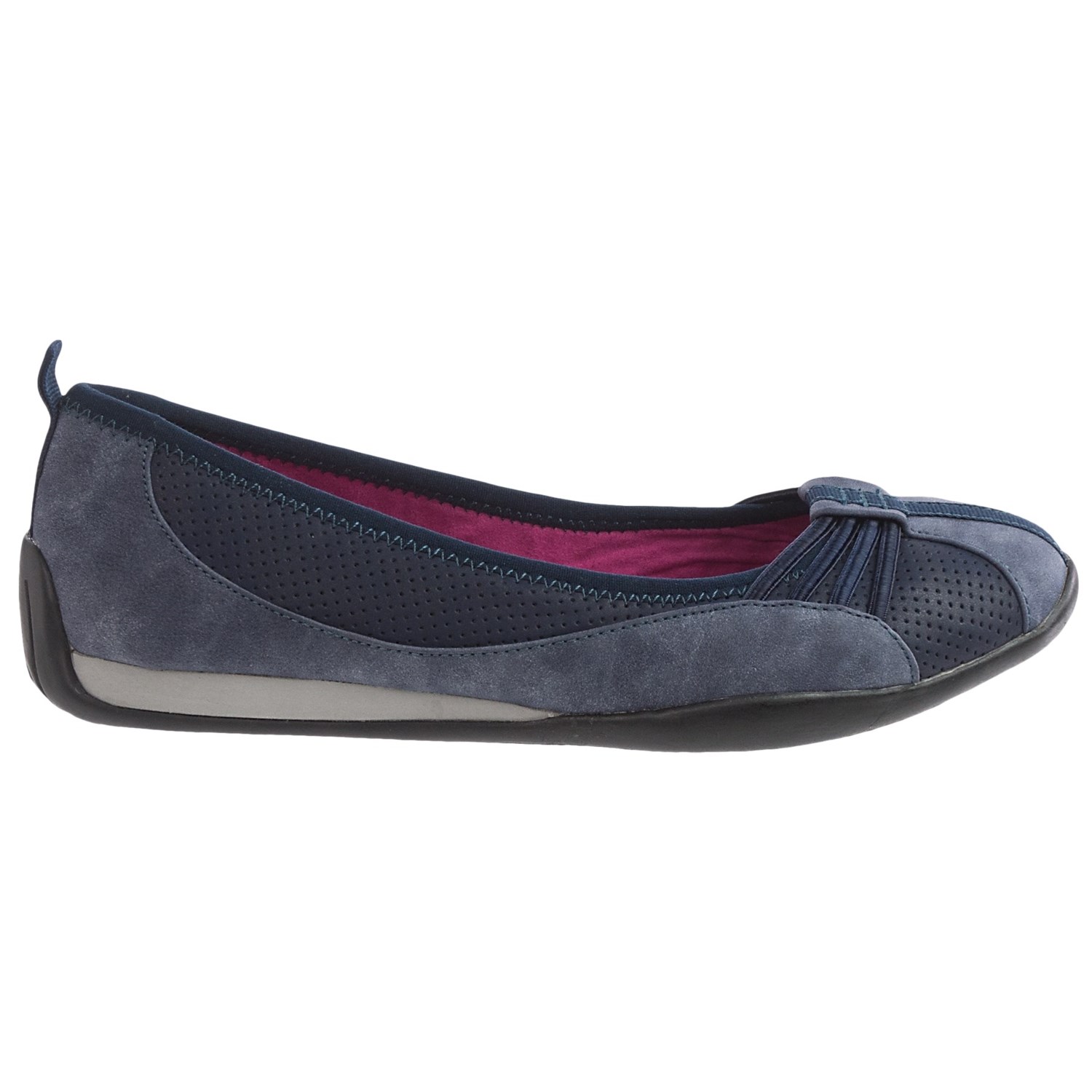 elasticated flat shoes