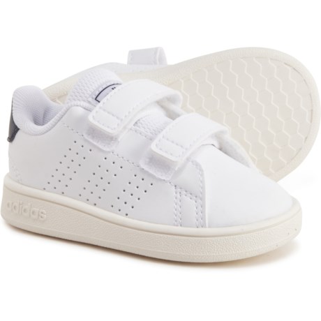 Adidas Advantage Sneakers (For Infant and Toddler Boys) - WHITE (5T )