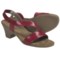Aerosoles Brasserie Sandals - Ankle Strap (For Women) in Red Lizard