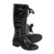 Aerosoles Decade Rain Boots - Satin Bow Closure (For Women) in Black