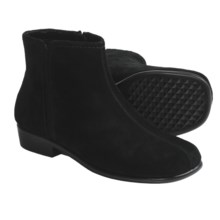Aerosoles Duble Trouble Ankle Boots - Suede (For Women) in Black Suede - Closeouts