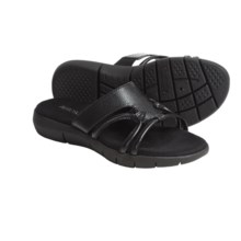 Aerosoles Wip Stitch Slide Sandals (For Women) in Black - Closeouts