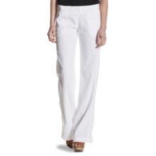 Agave Denim Artista Medano Pants - Relaxed Fit, Wide Leg (For Women) in Bright White - Closeouts