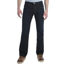 Agave Denim Bootist Blue Black Flex Jeans - Classic Fit, Bootcut (For Men) in Blue/Black - Closeouts