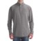 Agave Denim Cuyama Pullover Shirt - Brushed Jersey, Mock Neck, Long Sleeve (For Men) in Heather
