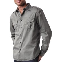 Agave Denim Ex-Patriot Shirt - Cotton Twill, Long Sleeve (For Men) in Gunmetal - Closeouts