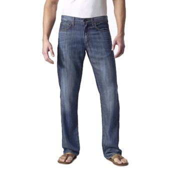 Agave Denim Gringo Fan Shell Stripe Jeans - Classic Fit (For Men) in Fan Shell
