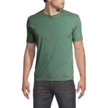 Agave Denim Klamath T-Shirt - Supima® Cotton, Short Sleeve (For Men) in Mallard Green - Closeouts