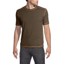 Agave Denim Klamath T-Shirt - Supima® Cotton, Short Sleeve (For Men) in Seal Brown - Closeouts