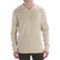 Agave Denim Lobster Hoodie Sweatshirt - Vintage Slub Cotton Jersey, Long Sleeve (For Men) in Bleached Sand