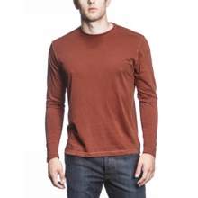 Agave Denim Mainline T-Shirt - Crew Neck, Long Sleeve (For Men) in Picante - Closeouts