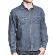 Agave Denim Red Tail Shirt - Slub Denim, Long Sleeve (For Men) in Navy - Closeouts