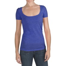 Agave Denim Smore T-Shirt - Slub Jersey, Short Sleeve (For Women) in Clematis Blue - Closeouts