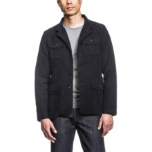 Agave Denim The Arc Jacket - Cotton Moleskin (For Men) in Navy - Closeouts