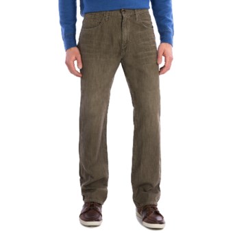 Agave Denim Waterman Moss N Sea Jeans - Classic Fit (For Men) in Moss