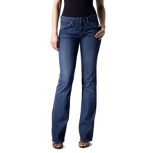 Agave Nectar Goddess Laurel Jeans - Stretch, Relaxed Fit, Boot Cut (For Women) in Medium Indigo - Closeouts