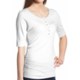 Agave Nectar Murex Groovy Stripe Henley Shirt - Hemp-Organic Supima® Cotton, Elbow Sleeve (For Women)