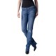 Agave Nectar Paraiso Blue Curls Jeans - Stretch Cotton, Slim Fit, Straight Leg (For Women)