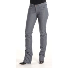 Agave Nectar Paraiso Gunmetal Jeans - Stretch, Slim Fit (For Women) in Grey - Closeouts