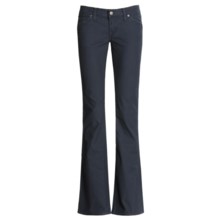 Agave Nectar Vaquera Jeans - Slim Fit, Coalinga Cord, Flare Leg (For Women) in Navy Coalinga Cord Flex - Closeouts