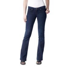 Agave Nectar Vaquera Midnight Jeans - Stretch, Slim Fit, Flared Leg (For Women) in Dark Indigo - Closeouts