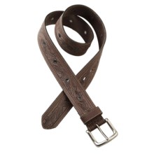 Agave Righteous Belt - Leather (For Men) in Brown - Closeouts