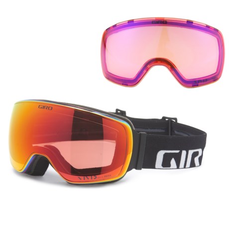 UPC 768686143588 product image for Agent Ski Goggles - Extra Lens (For Men) - BLACK WORDMARK/VIVID EMBER/VIVID INFR | upcitemdb.com