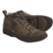 Ahnu Cole Mid Shoes - Leather (For Men) in Dark Olive