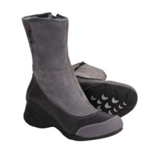 Ahnu Embarcadero Boots - Waterproof, Leather (For Women) in Rabbit Grey - Closeouts