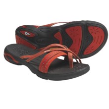 Ahnu Tomales Sandals - Leather (For Women) in Grenadine - Closeouts