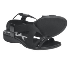 AK Anne Klein Kindheart Sling-Back Sandals (For Women) in Black - Closeouts