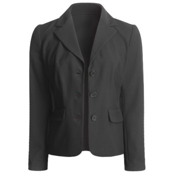A.K.A. Woman Black Jacket - Wrinkle Resistant (For Women) in Jet