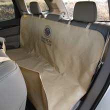 AKC Pet Car Seat Cover - 59x57” in Tan - Closeouts