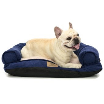 AKC Pet Couch Bed in Blue