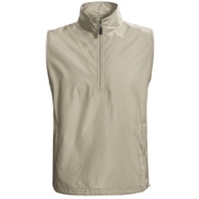 AKWA Wind Vest - Zip Neck (For Men) in Tan - Closeouts