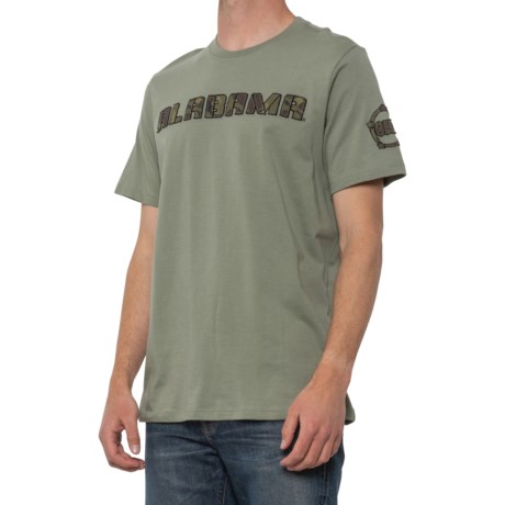 47Brand Alabama Crimson Tide OHT Duty Fieldhouse T-Shirt - Short Sleeve (For Men) - OLIVE (L )