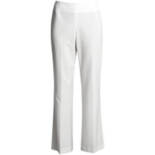 Alex New York No-Waistband Pants - Side Zip (For Women) in White - Closeouts