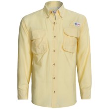 All American Fisherman High-Performance Shirt - Long Roll-Up Sleeve (For Men) in Yellow - Closeouts